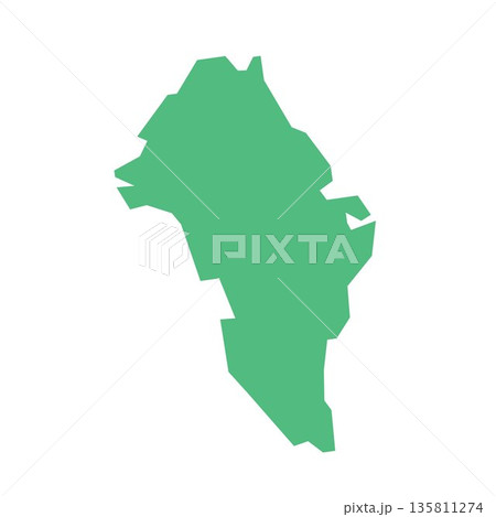 greenland geography map  icon vector element desgin 135811274