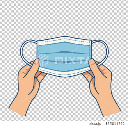 Handheld surgical mask Handheld surgical mask 135811762