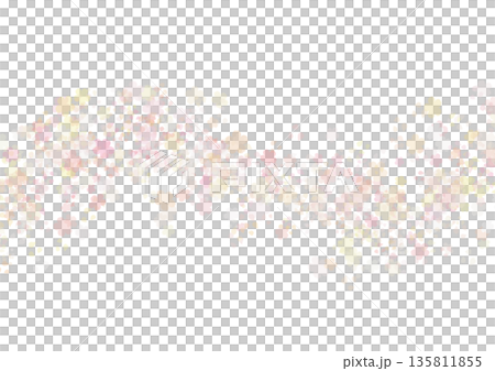 水彩櫻花背景 135811855