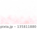 ピンクのモザイク 135811880