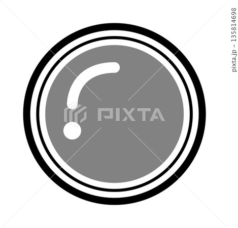 シンプルなジャータイプのリップグロスアイコン 135814698