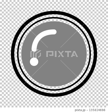 シンプルなジャータイプのリップグロスアイコン 135814698