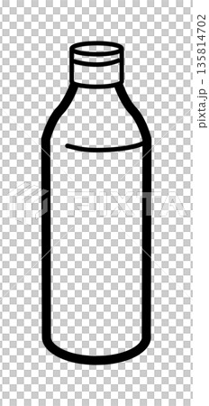 シンプルな化粧水ボトルのアイコン 135814702