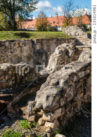 Ancient Roman Archaeological Ruins in Alba Carolina Citadel Ancient Roman Archaeological Ruins in Alba Carolina Citadel 135814961