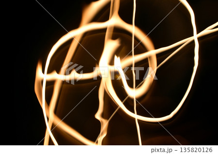 Abstract glowing patterns 135820126