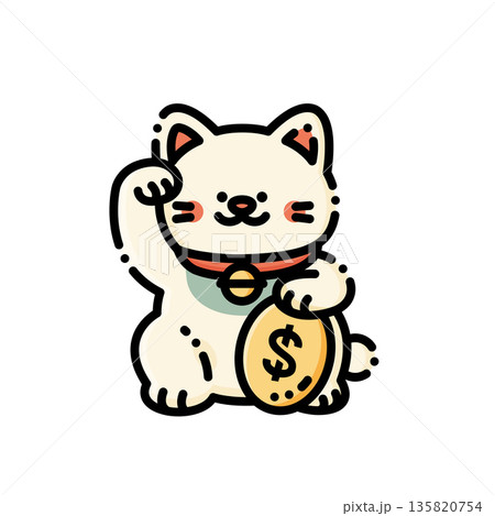 マネキネコ 招き猫 まねきねこ 135820754