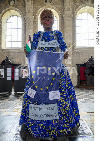 House of Compassion in Church of St. John the Baptist at the Beguinage in central Brussels, Belgium 135821551