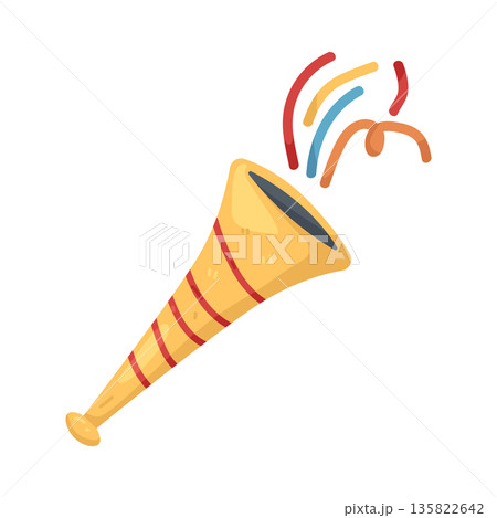 Illustration of trumpet 135822642