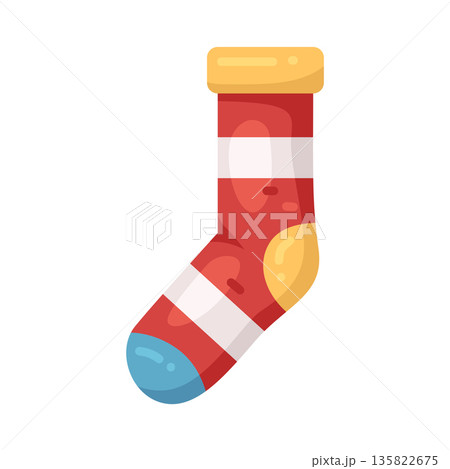 Illustration of socks 135822675