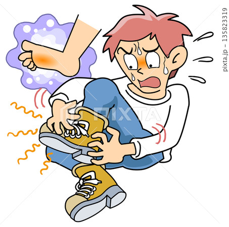 四字熟語-隔靴掻痒 135823319