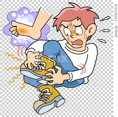 四字熟語-隔靴掻痒 135823319