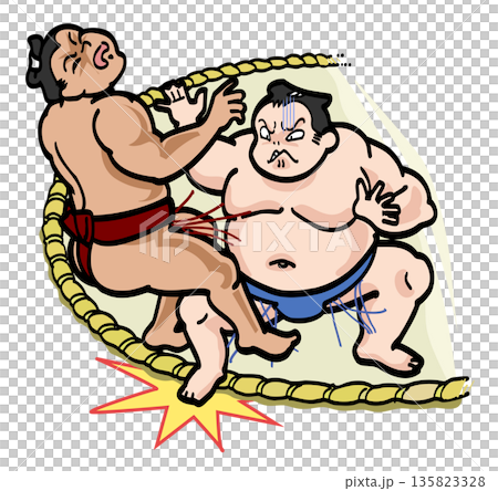 相撲－因越位而輸掉比賽 135823328