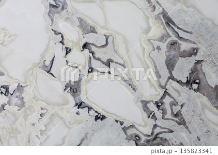 Bright grey natural marble texture pattern for background. Bright grey natural marble texture pattern for background. 135823341