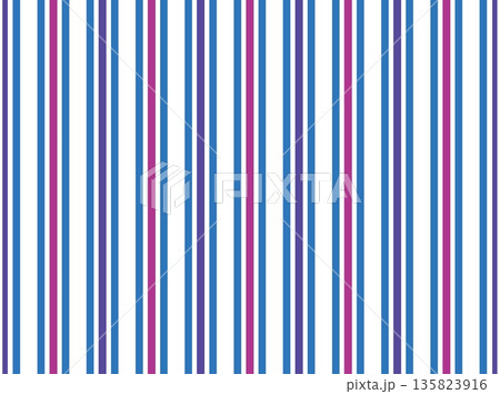 ストライプ マルチカラー ブルー 白背景 ストライプ マルチカラー ブルー 白背景 135823916