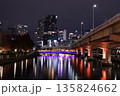 土佐堀川からの夜景 135824662