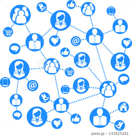 Social Network Concept 135825281