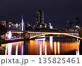 土佐堀川の夜景 135825461