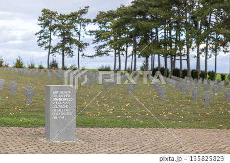 German war cemetery and memorial, Auberive, France German war cemetery and memorial, Auberive, France 135825823