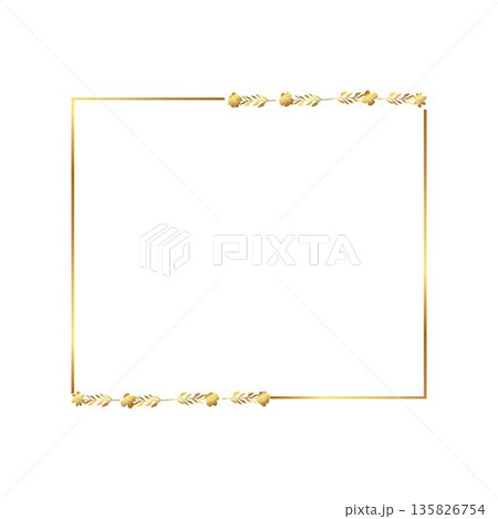 Golden Square Frame with Floral Accents Elegant gold floral frame free Golden Square Frame with Floral Accents Elegant gold floral frame free 135826754
