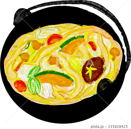 ほうとうのいらすと 135828423