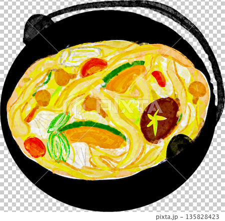 ほうとうのいらすと 135828423