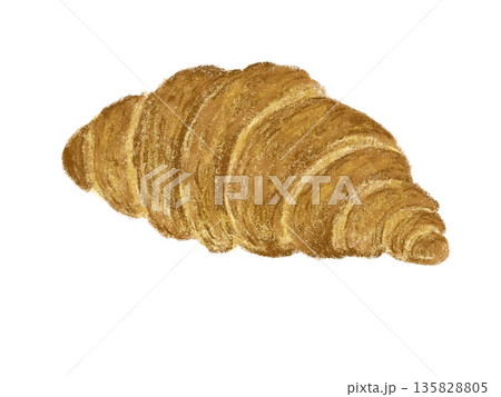 美味しそうなクロワッサン 135828805