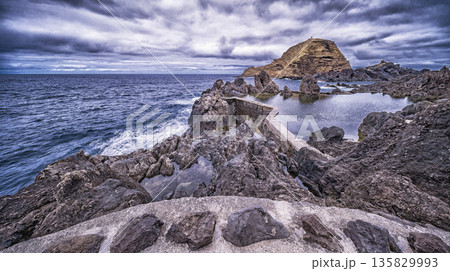 Porto Moniz, Madeira, Portugal Porto Moniz, Madeira, Portugal 135829993