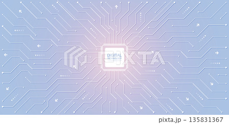 Motherboard technology circuit board background texture design. Creative idea AI banner concept for internet technology. Digital motherboard concept for poster, cover, banner, header, web template Motherboard technology circuit board background texture design. Creative idea AI banner concept for internet technology. Digital motherboard concept for poster, cover, banner, header, web template 135831367
