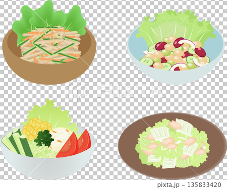 サラダセット 135833420