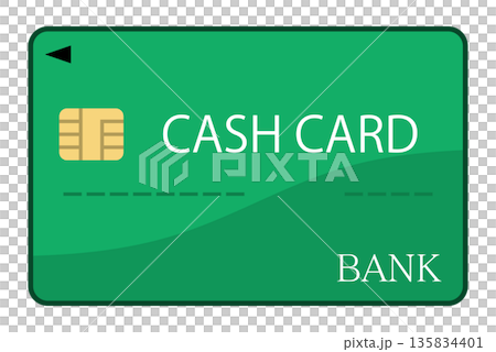 キャッシュカード 135834401