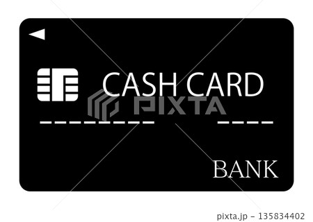 キャッシュカード 135834402