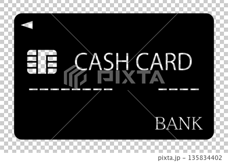 キャッシュカード 135834402