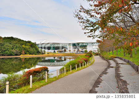 《愛知県》愛・地球博記念公園(モリコロパーク)アイススケート場 ジブリの大倉庫 《愛知県》愛・地球博記念公園(モリコロパーク)アイススケート場 ジブリの大倉庫 135835801