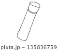 筒のイラスト 135836759