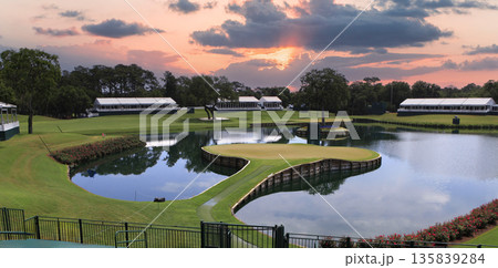 hole 17, tpc Sawgrass golf course, Ponte Vedra, Florida 135839284