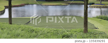 hole 17, tpc Sawgrass golf course, Ponte Vedra, Florida 135839291