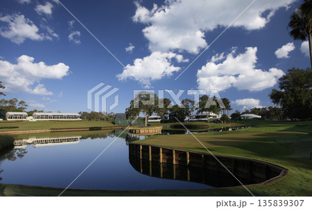 hole 17, tpc Sawgrass golf course, Ponte Vedra, Florida 135839307