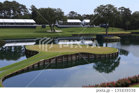 hole 17, tpc Sawgrass golf course, Ponte Vedra, Florida 135839338