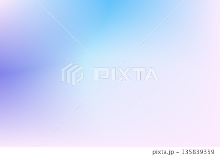 Blurred abstract background featuring gradients of blue, purple and pink 135839359