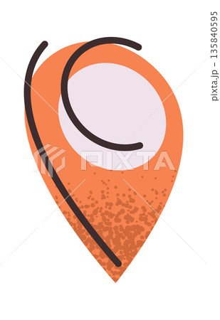 Location pin delivery sticker design Location pin delivery sticker design 135840595