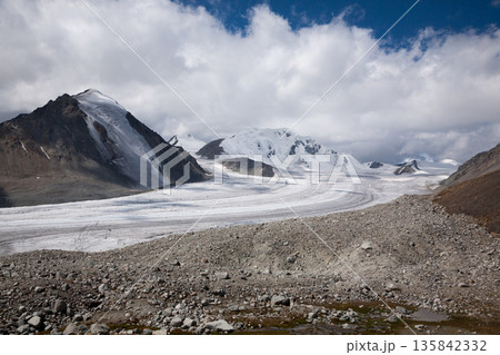 Altai tavan bogd national park landscape, Potanin Glacier, Mongolia 135842332