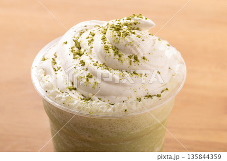 抹茶クリームフラッペ 135844359