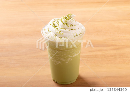 抹茶クリームフラッペ 135844360