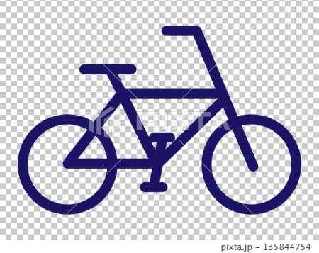 自行車輪廓(chari icon) 自行車輪廓(chari icon) 135844754
