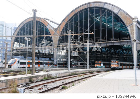 フランサ駅　バルセロナ　スペイン 135844946