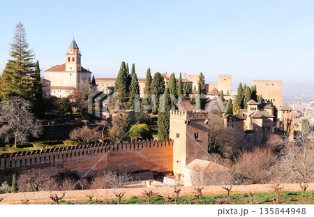 世界遺産　アルハンブラ宮殿　スペイン　アンダルシア地方 135844948