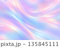 幻想的なパステルホログラフィックグラデーション背景 135845111