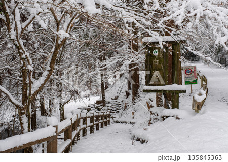 横谷峡（冬）：白滝 135845363