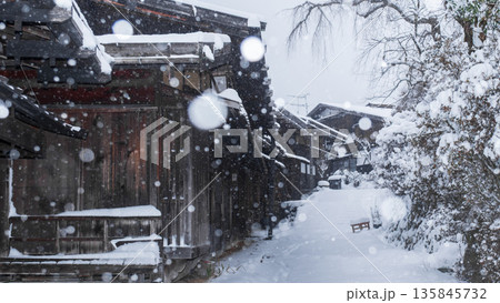 妻籠宿（冬） 135845732