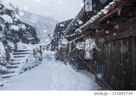 妻籠宿（冬） 135845734